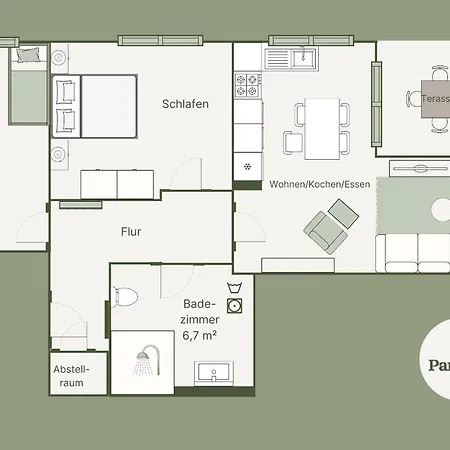 Apartment B 1 