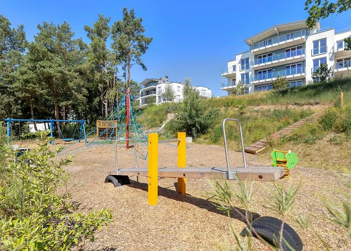 B 1 Pine Hill Familienfreundlich Mit Eigenem Fahrradabteil&eingeschränktem Haffblick Apartment *